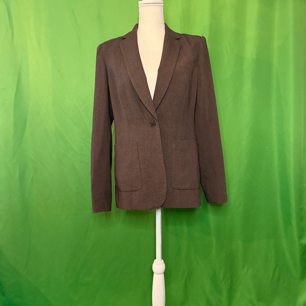 BODY by Victoria Brown Blazer SIZE: 14